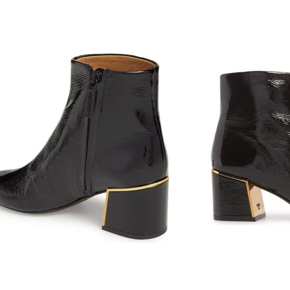 NIB Tory Burch Juliana Bootie Black Patent 8.5 - Picture 5 of 8